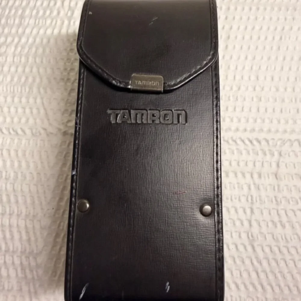 Vintage Tamron Camera Hard Case Made in Japan 6.5X2.5